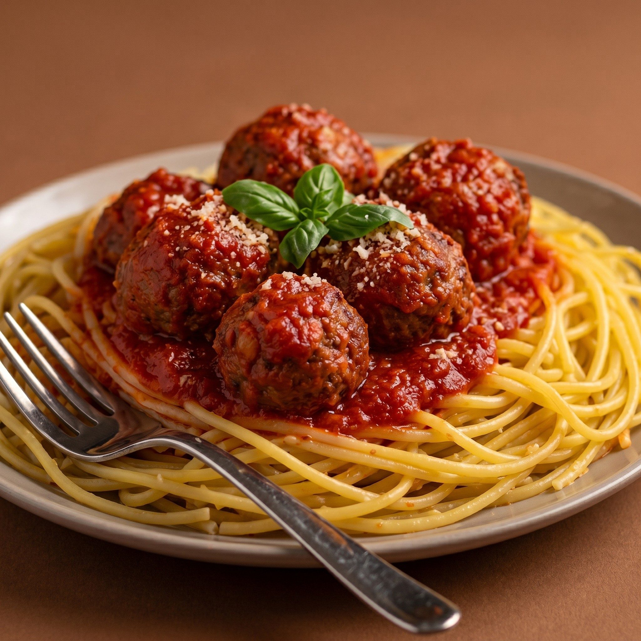 Spaghetti With Meatballs.