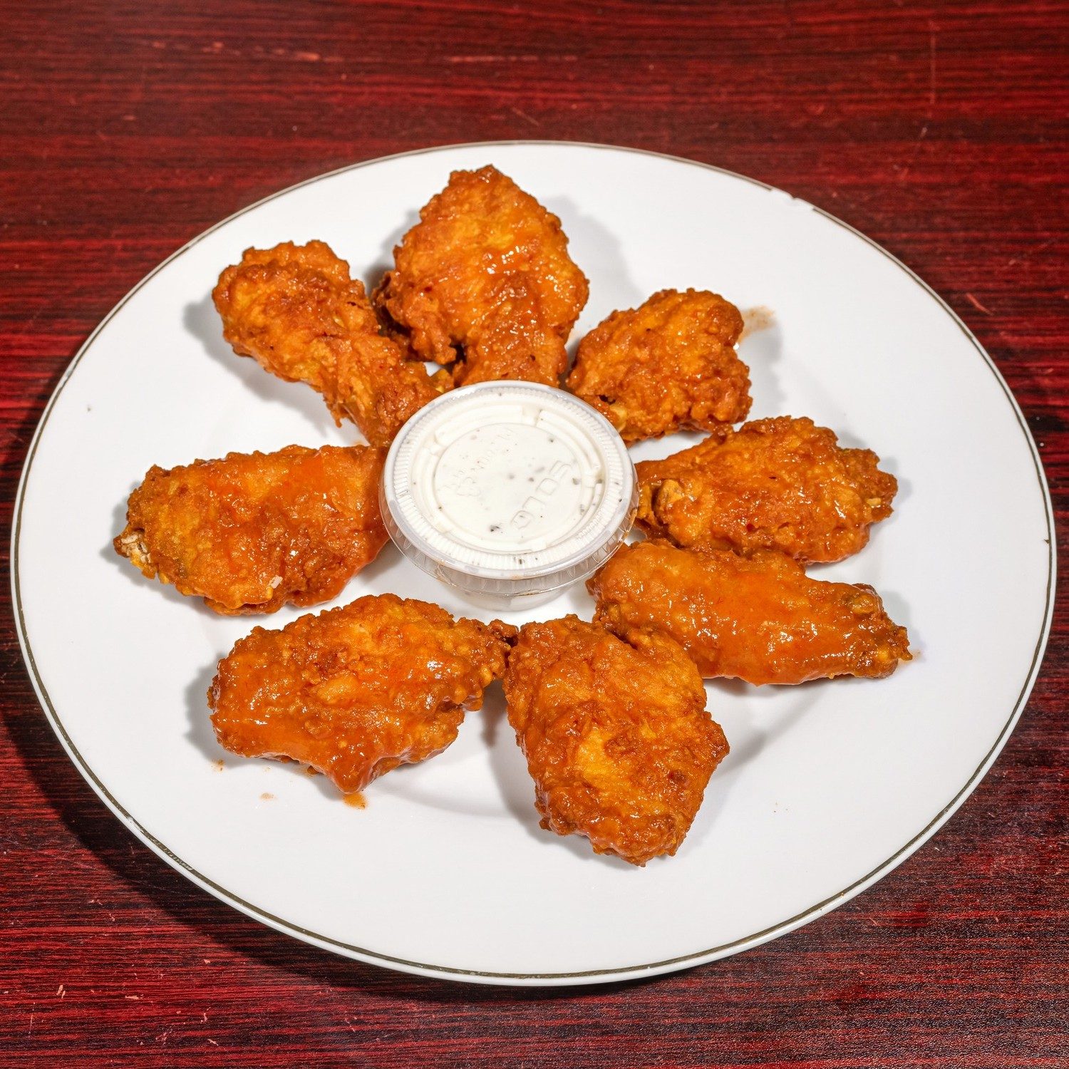 10 Buffalo Wings.