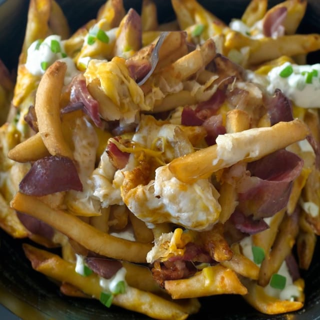 Bacon & Cheese French Fries.