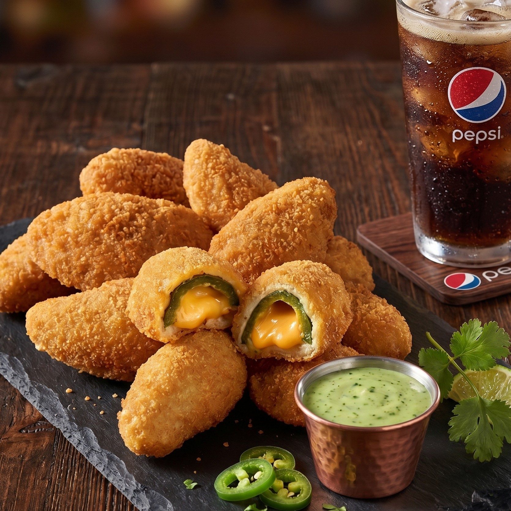 Jalapeño Poppers.