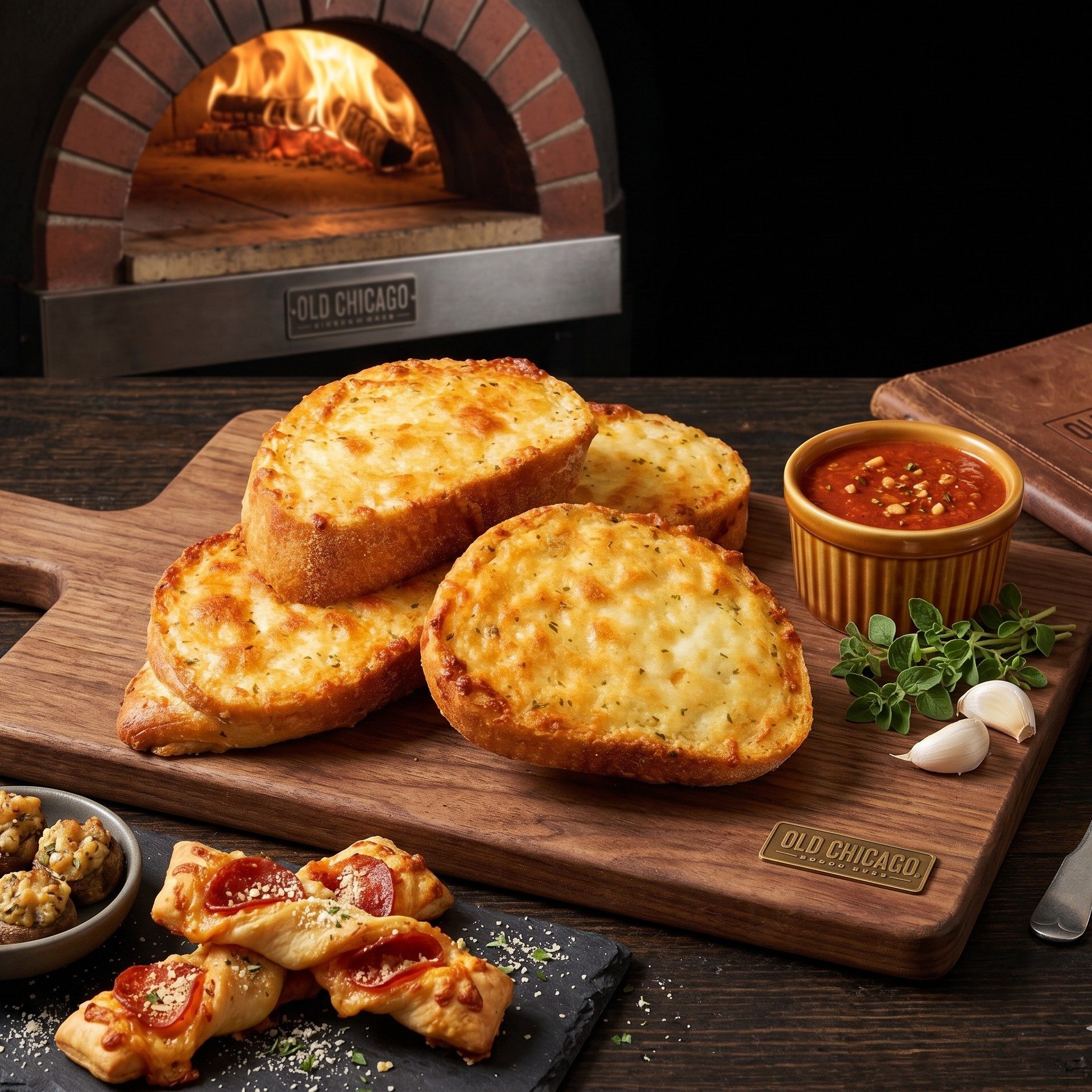 Cheesy Garlic Bread.