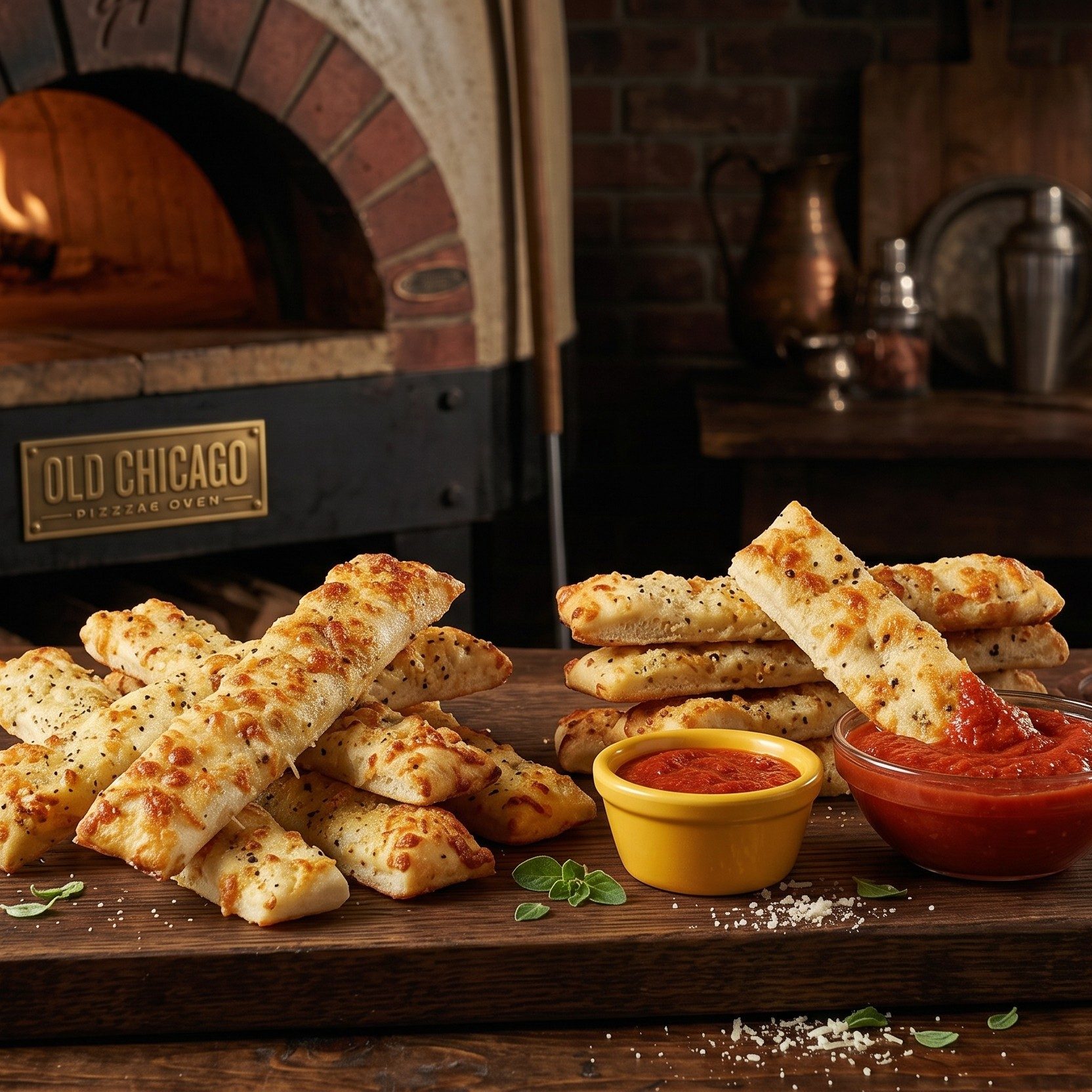 Cheesy Breadsticks.