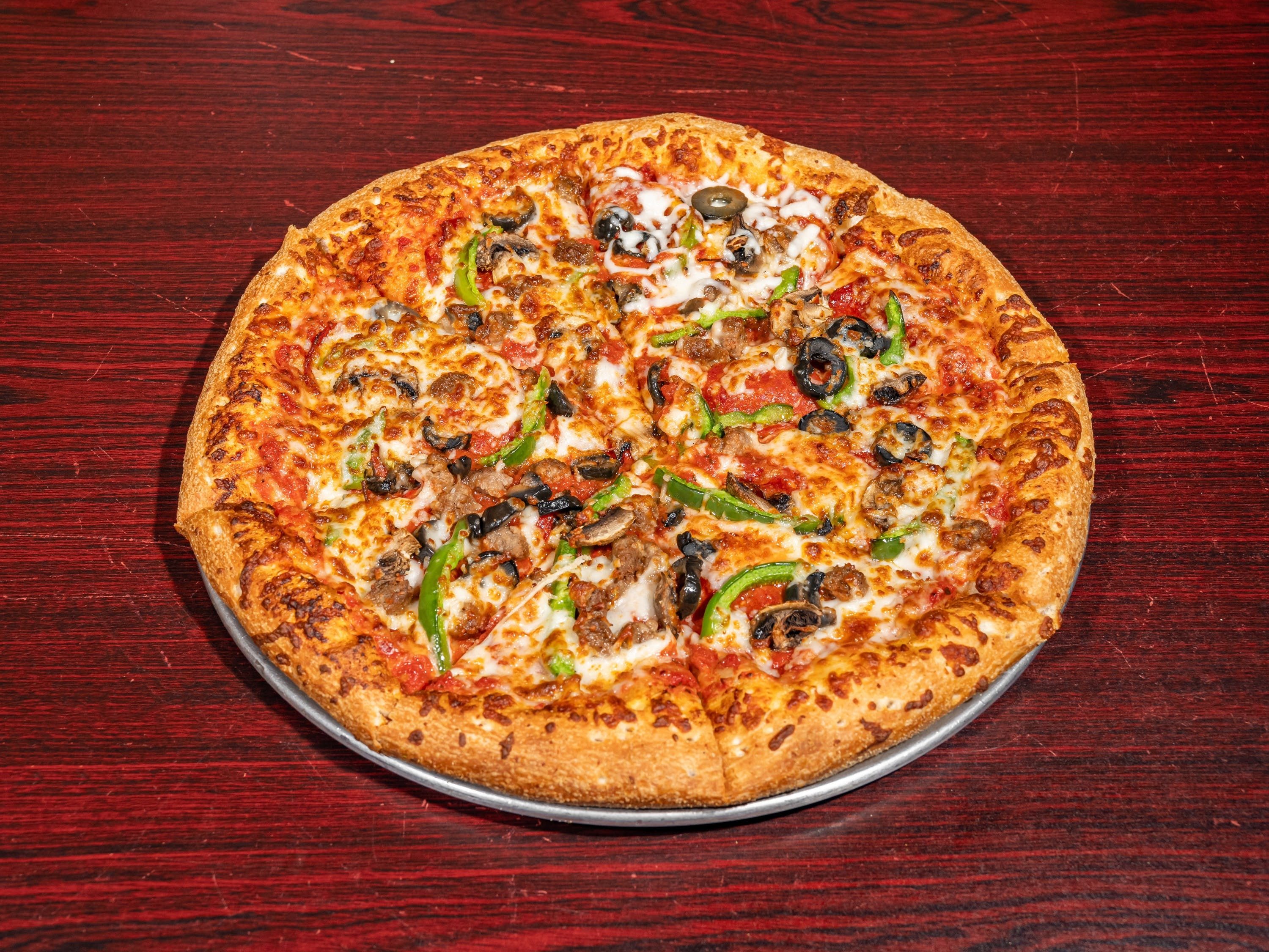 Hawaiian Delight Pizza.