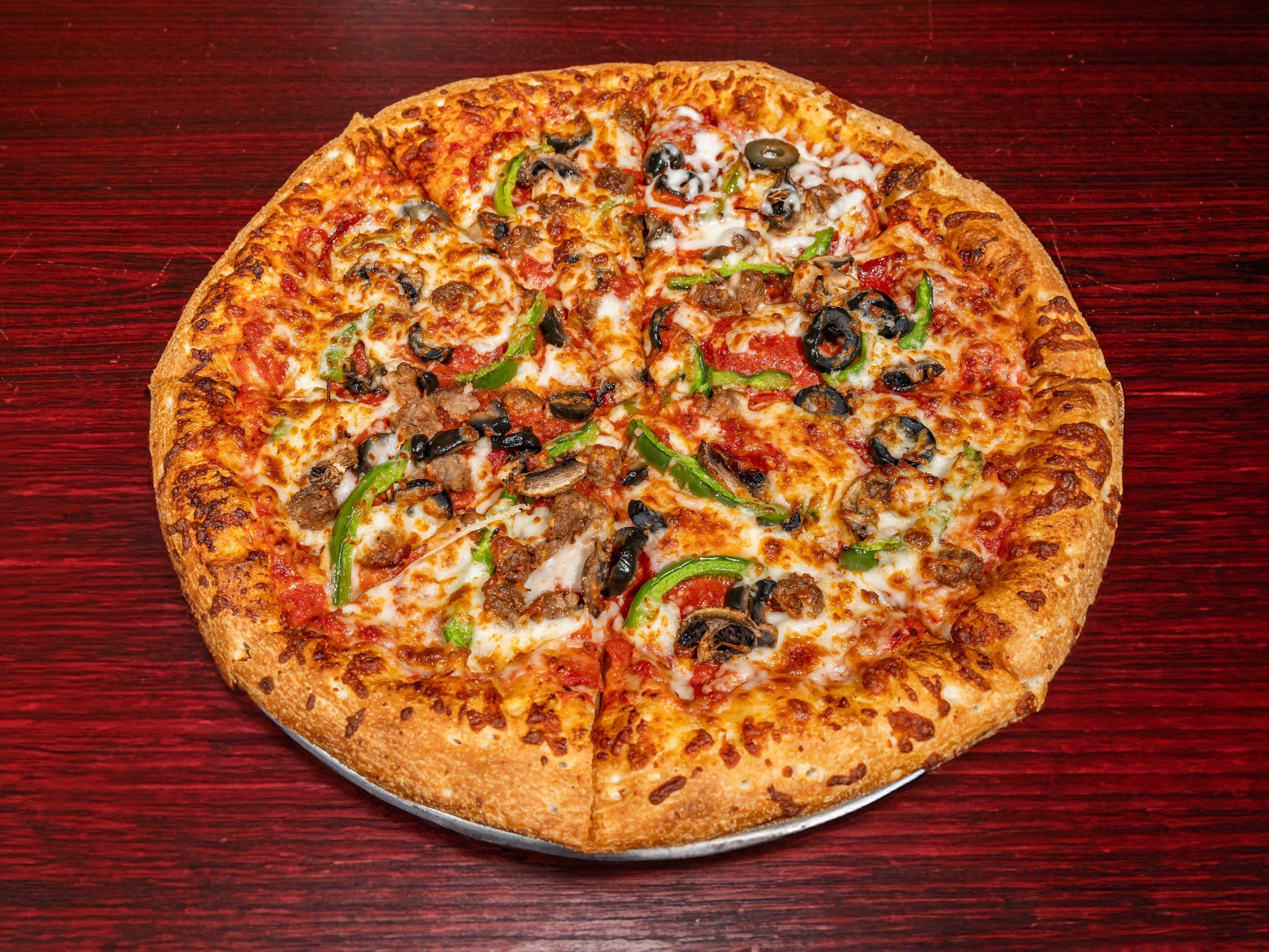 Chicken Fajita Pizza.