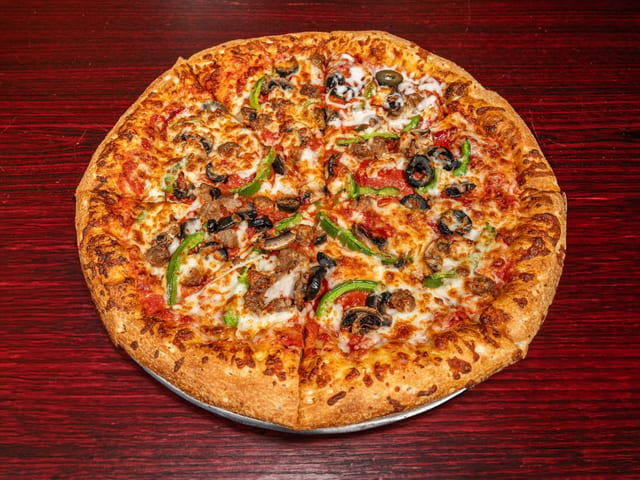 Chicken Fajita Pizza.